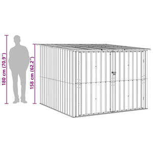 vidaXL Bike Storage 3 pcs Anthracite 216 x 207 x 158 cm Metal