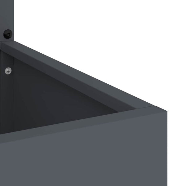 vidaXL Garden Privacy Screen Anthracite 32 x 32 x 150 cm