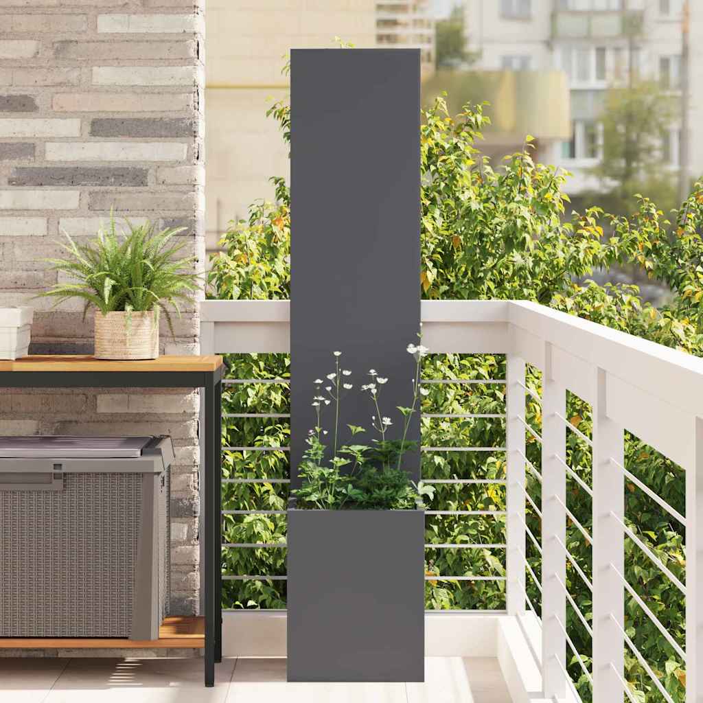 vidaXL Garden Privacy Screen Anthracite 32 x 32 x 150 cm