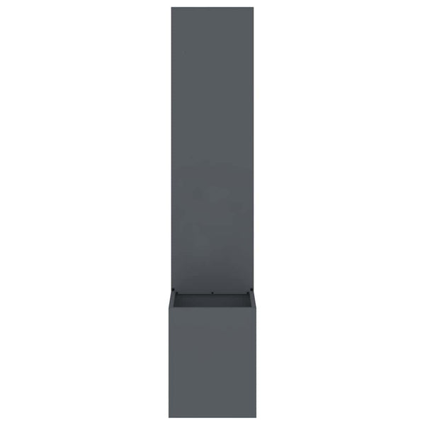 vidaXL Garden Privacy Screen Anthracite 32 x 32 x 150 cm