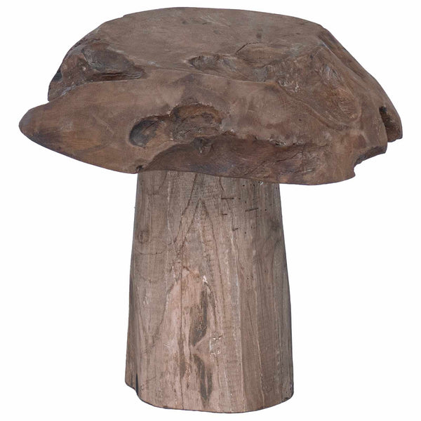 vidaXL Stool Natural 35 x 35 x 35 cm Solid Teak Wood