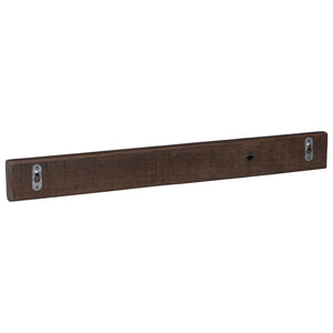vidaXL Coat Hanger Brown 60 x 7 x 8 cm Solid Reclaimed Wood