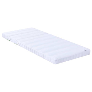 vidaXL Bed Frame with Mattress Brown 80 x 200 cm Solid Pine Wood