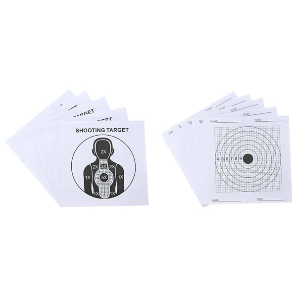 vidaXL Airsoft Target Black 19 x 26 x 25 cm Plastic