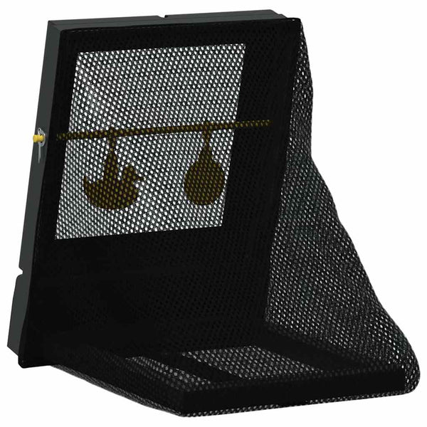 vidaXL Airsoft Target Black 19 x 26 x 25 cm Plastic