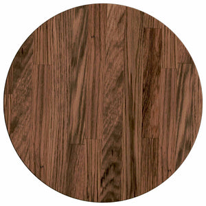 vidaXL Table Top Dark Brown Ø 40 x 2.5 cm Solid Oak