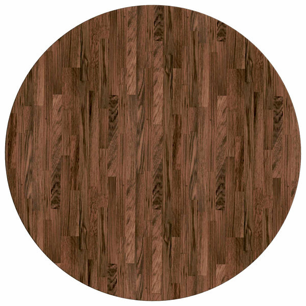 vidaXL Table Top Dark Brown Ø 40 x 4 cm Solid Oak Wood