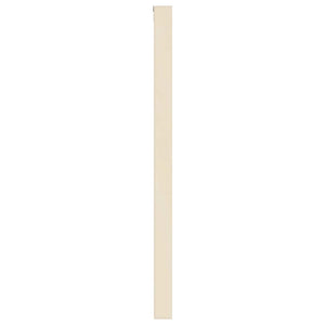 vidaXL Wall Display Case with Shelf Beige 30 x 4.5 x 75 cm Engineered Wood