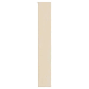 vidaXL Wall Display Case with Shelf Beige 80 x 8.5 x 54 cm Plywood
