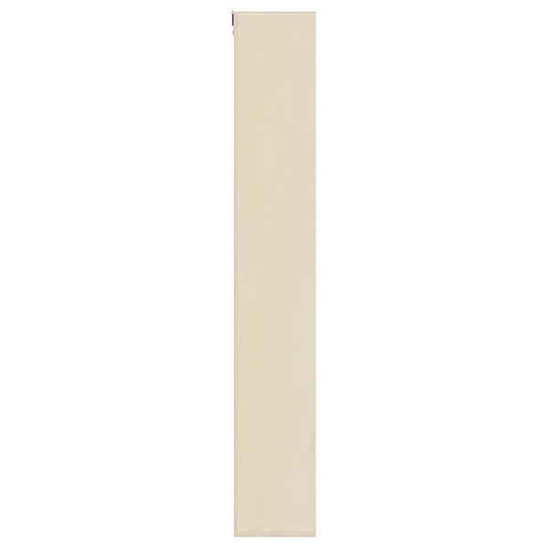 vidaXL Wall Display Case with Shelf Beige 80 x 8.5 x 54 cm Plywood