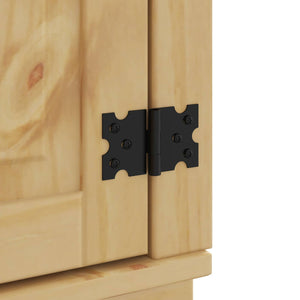 Massivholz Schrank Honigbraun Kiefer 8-teilig