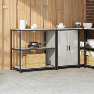 Küchen Aufbewahrungsset Silber 2-teilig