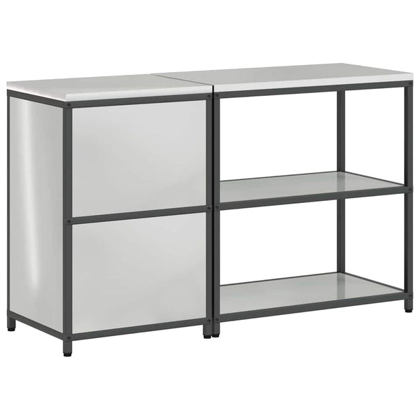 Küchen Aufbewahrungsset Silber 2-teilig