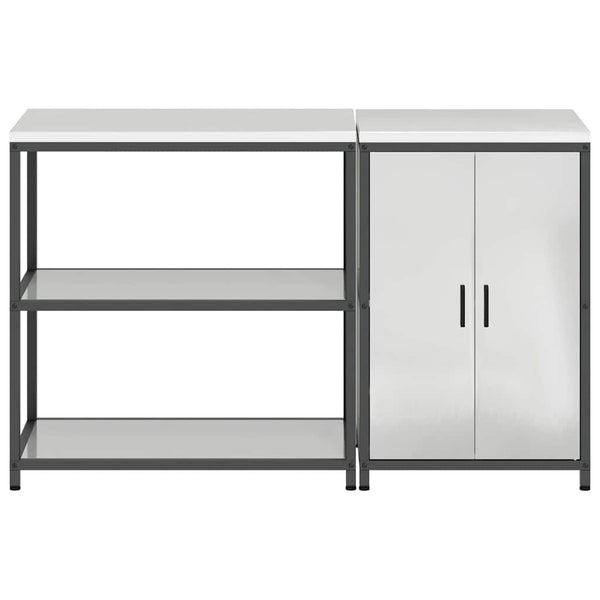Küchen Aufbewahrungsset Silber 2-teilig