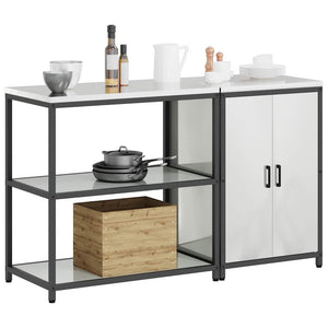 Küchen Aufbewahrungsset Silber 2-teilig