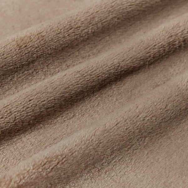 vidaXL Camel Throw Blanket 220 x 240 cm Fleece