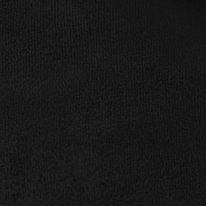 vidaXL Throw Blanket Black 130 x 150 cm Fleece