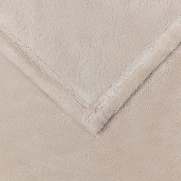 vidaXL Throws 6 pcs Beige 150 x 200 cm Fleece