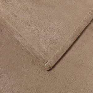 vidaXL Living Room Blankets 6 pcs Camel 130 x 150 cm Fleece