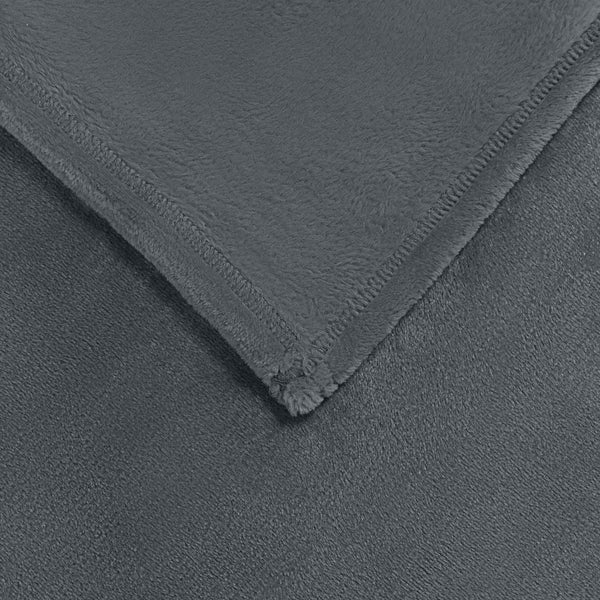 vidaXL Blankets 6 pcs Dark Grey 220 x 240 cm Fleece