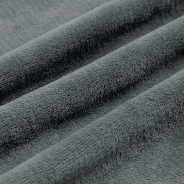vidaXL Blankets 6 pcs Dark Grey 220 x 240 cm Fleece