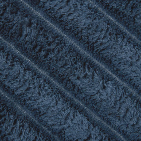 vidaXL Throw Blanket Navy Blue 270 x 240 cm Fleece