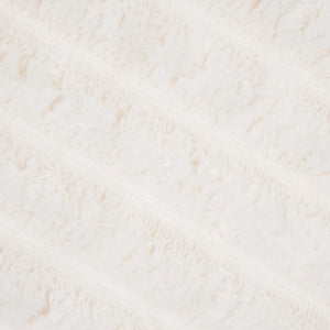 vidaXL Throw Blanket Cream 270 x 240 cm Fleece