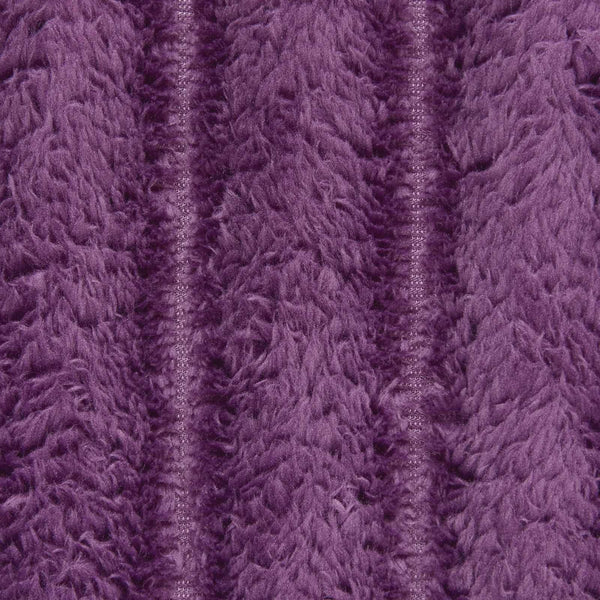 vidaXL Throw Blanket Purple 150 x 130 cm Fleece