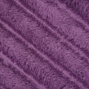 vidaXL Throw Blanket Purple 240 x 220 cm Fleece