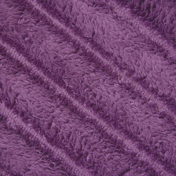 vidaXL Throw Blanket Purple 240 x 220 cm Fleece