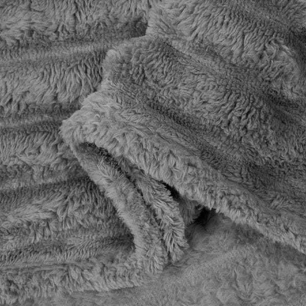 vidaXL Throw Blankets 6 pcs Dark Grey 240 x 220 cm Fleece