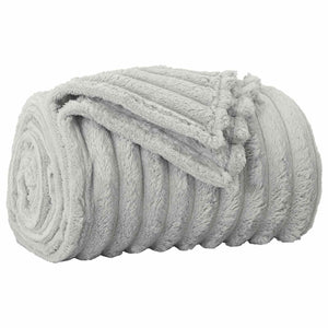vidaXL Blankets 6 pcs Grey 200 x 150 cm Fleece