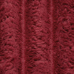 vidaXL Throws 6 pcs Burgundy 150 x 130 cm Fleece
