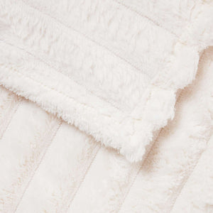 vidaXL Throw Blankets 6 pcs Cream 270 x 240 cm Fleece