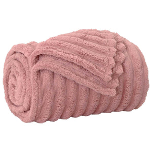 vidaXL Throws 6 pcs Pink 150 x 130 cm Fleece