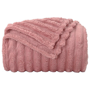 vidaXL Throws 6 pcs Pink 150 x 130 cm Fleece