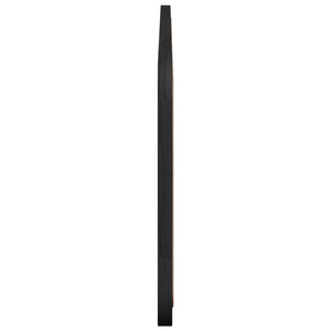 vidaXL Headboard Black 160 x 55 x 3 cm Rattan