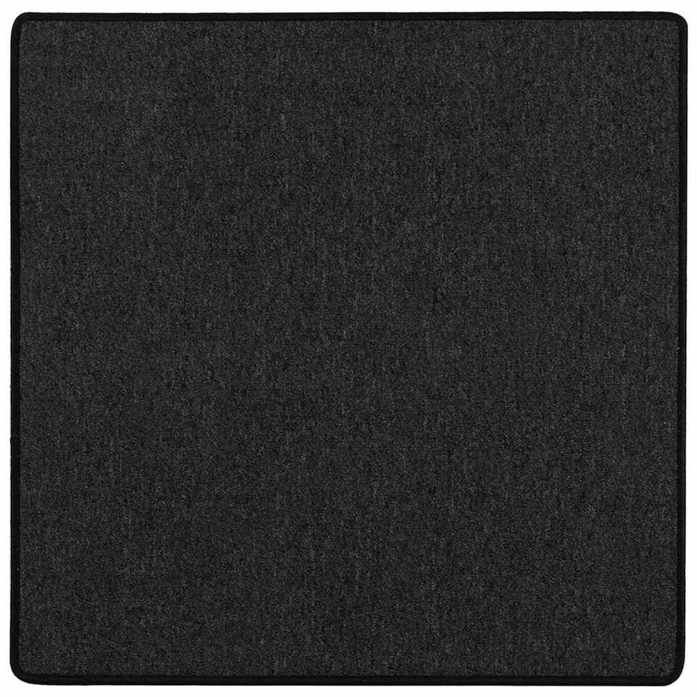 vidaXL Runner Rug Anthracite 100 x 100 cm 100% Polypropylene