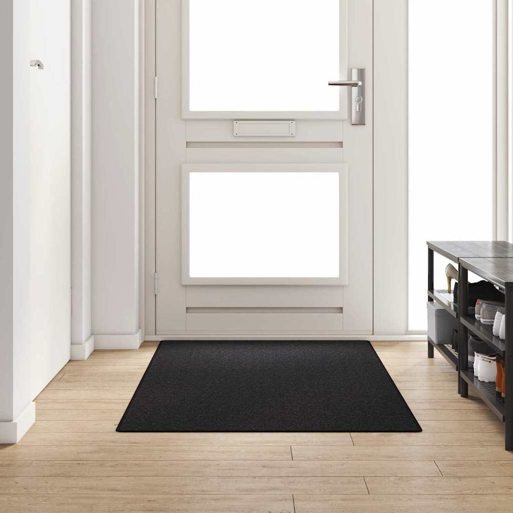 vidaXL Hallway Runner Anthracite 100 x 200 cm 100% Polypropylene