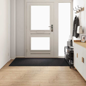 vidaXL Hallway Runner Anthracite 100 x 200 cm 100% Polypropylene