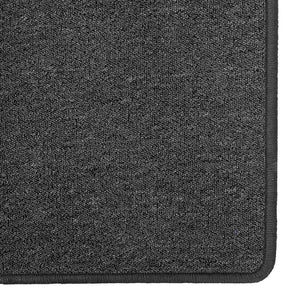 vidaXL Runner Rug Dark Gray 100 x 100 cm 100% Polypropylene