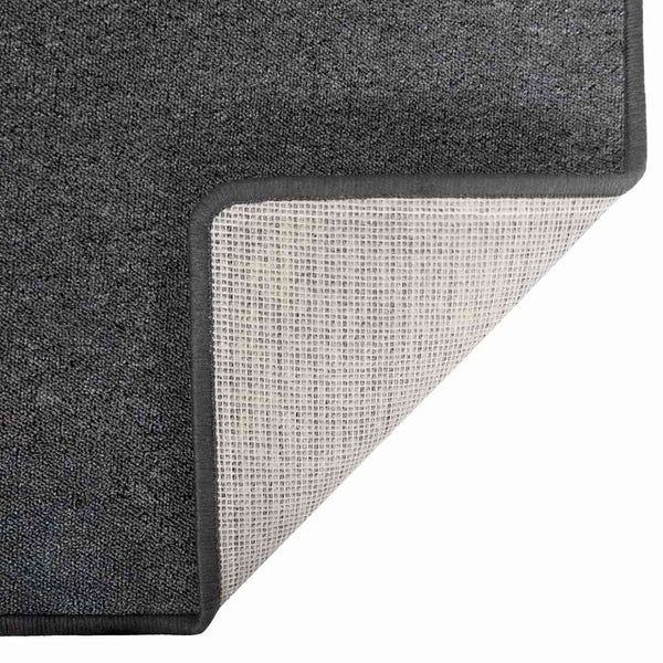 vidaXL Runner Rug Dark Gray 100 x 100 cm 100% Polypropylene