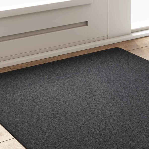 vidaXL Runner Rug Dark Gray 100 x 100 cm 100% Polypropylene