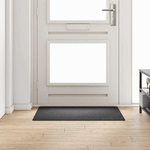 vidaXL Runner Rug Dark Gray 100 x 100 cm 100% Polypropylene