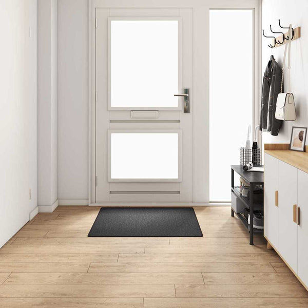 vidaXL Runner Rug Dark Gray 100 x 100 cm 100% Polypropylene