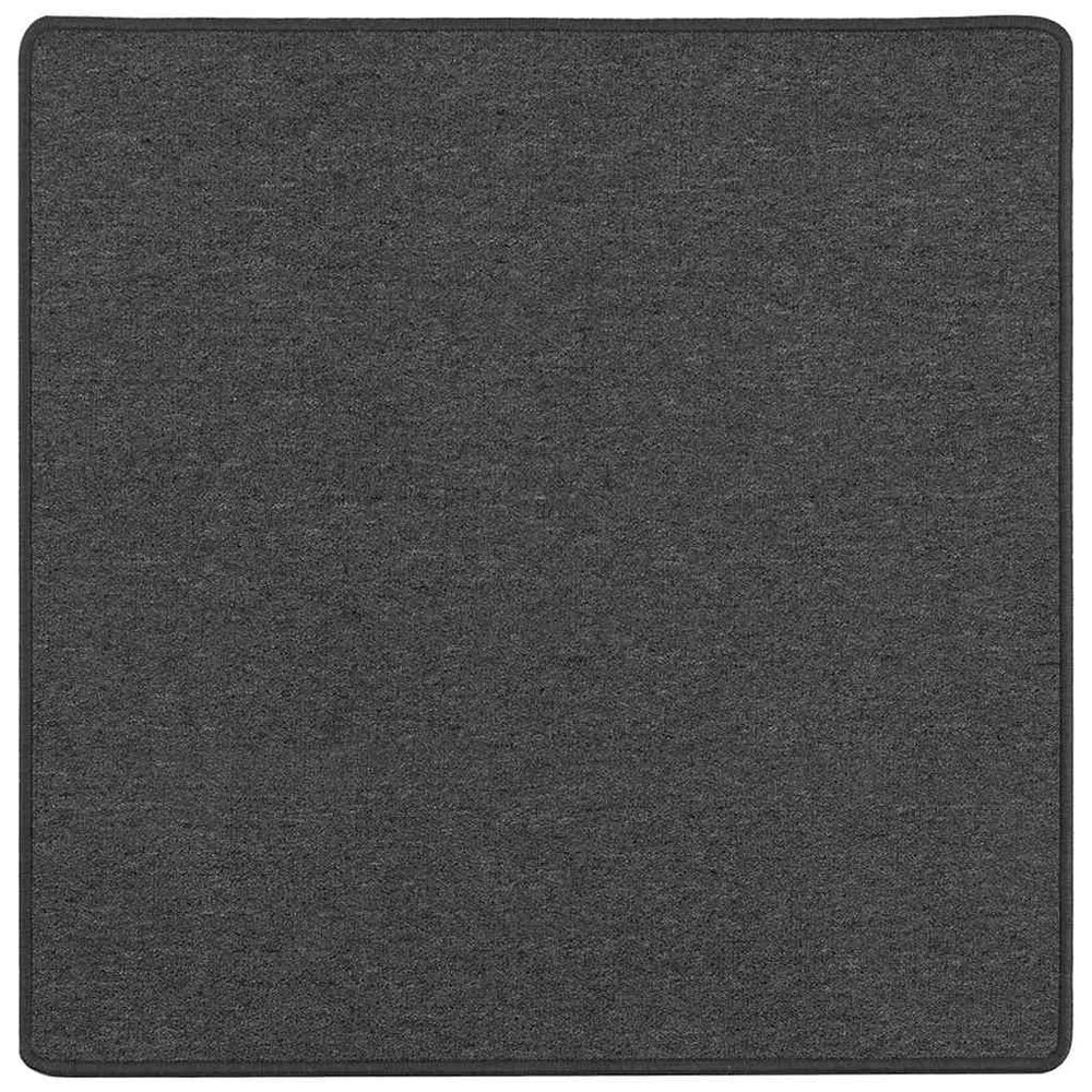 vidaXL Runner Rug Dark Gray 100 x 100 cm 100% Polypropylene