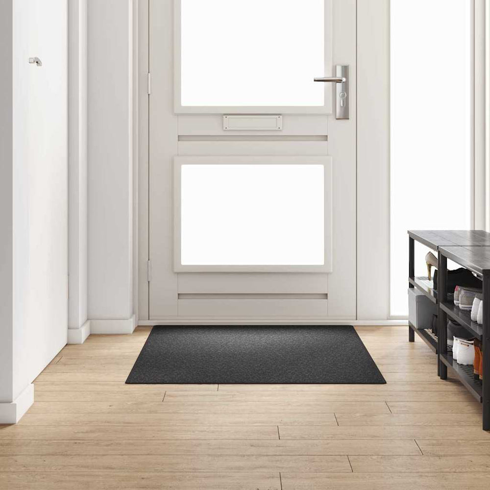 vidaXL Runner Rug Dark Grey 100 x 150 cm 100% Polypropylene