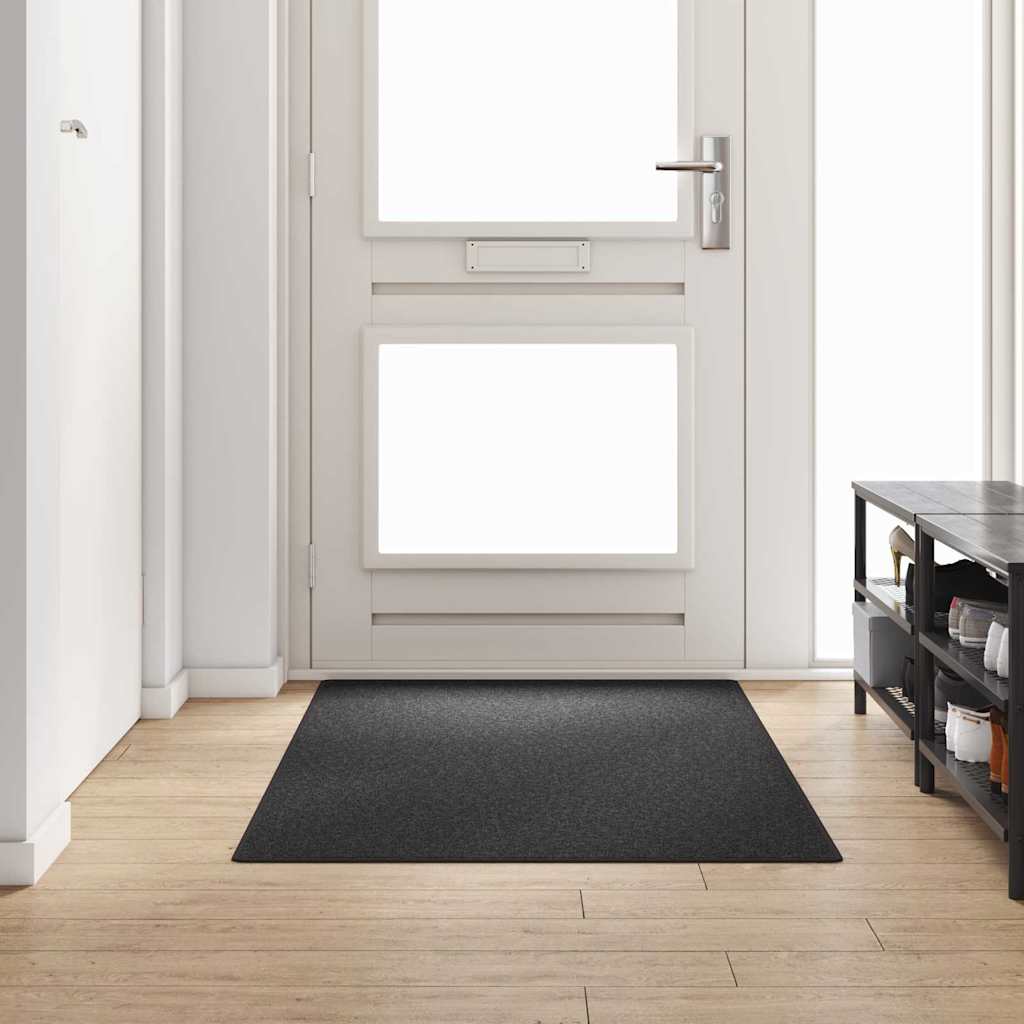 vidaXL Runner Rug Dark Grey 100 x 200 cm 100% Polypropylene