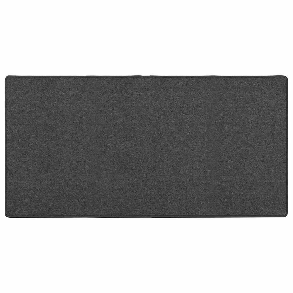 vidaXL Runner Rug Dark Grey 100 x 200 cm 100% Polypropylene