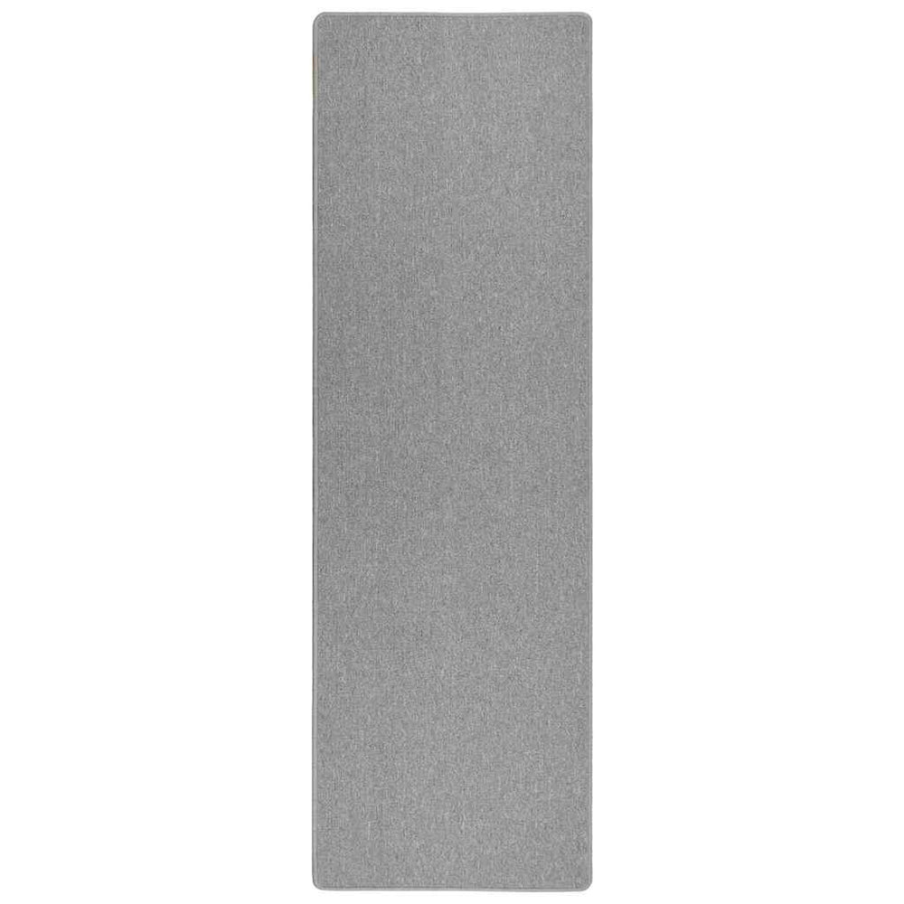 vidaXL Runner Rug Light Grey 100 x 300 cm 100% Polypropylene